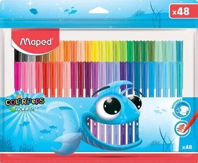 MAPED Flomasteri 48/1 COLOR PEPS OCEAN