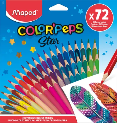 MAPED Drvene bojice 72/1 COLOR PEPS