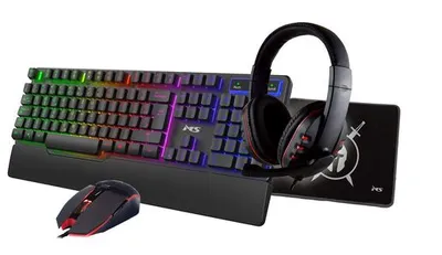 MS gaming set ELITE C501 žičani crni