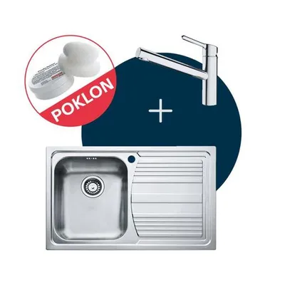 Franke set sudoper Logica Line LLX 611 desni + česma ORBIT