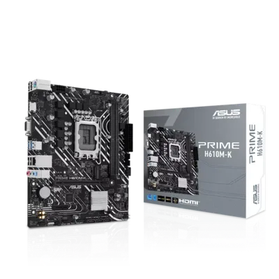 ASUS matična ploča PRIME H610M-K LGA 1700, 2x DDR5,1x M.2,6xUSB1x VGA, 1x HDMI, mATX