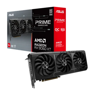 ASUS grafička kartica PRIME AMD Radeon RX9060XT O16G 16GB GDDR6, 128-bit, 2x DP,1x HDMI