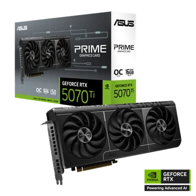 ASUS grafička kartica PRIME Nvidia GeForce RTX 5070TI O16G 16GB GDDR7, 256-bit,3x DP, 1x HDMI