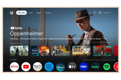 TCL QLED televizor 55A300W, NXTVISION 4K HDR10+, Google Smart TV, Dolby Vision IQ & Dolby Atmos,