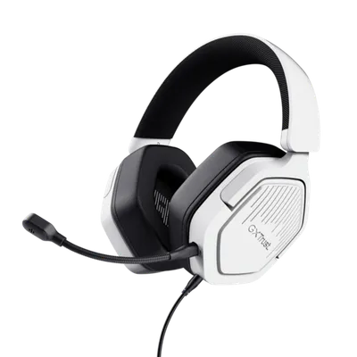 Trust GXT slušalice 492W Carus over-ear gaming, bijele