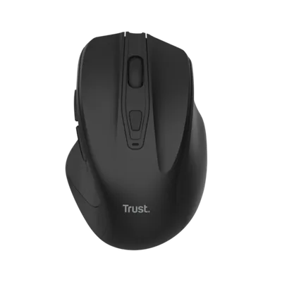 TRUST miš Nito silent bežični, USB-A, 800-2200 dpi, crni