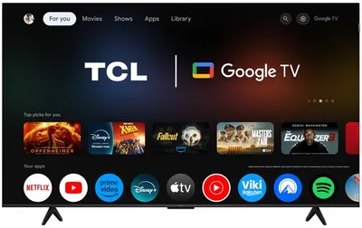 TCL QLED televizor 65P7K 4K Ultra HD,  Smart, Google TV, AiPQ procesor, HDR10+, Dolby Vision · Atmos, DTS Virtual:X, Game Master, Slim & Uni-body, Crni