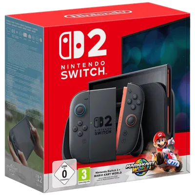 Nintendo Switch Console 2 + Mario Kart World - Switch Console 2 + Mario Kart World