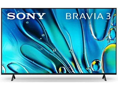 Sony LED televizor K65S35B.CEI BRAVIA 3, 65", 4K Ultra HD, Google TV, 4K HDR Processor X1, TRILUMINOS PRO, Dolby Vision, Crni