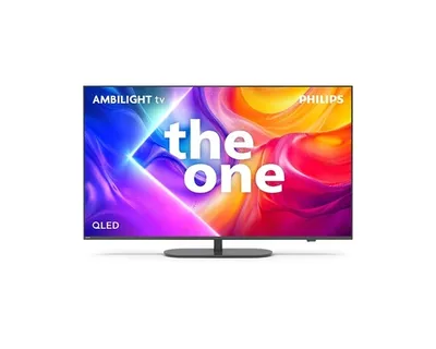 PHILIPS QLED televizor 65PUS9010/12 (The One), 4K Ultra HD, TITAN OS, Smart TV, VRR 144 Hz, Ambilight, P5 Picture Engine, Dolby Vision i Dolby Atmos, Crni