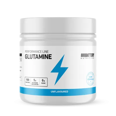 BATTERY GLUTAMINE bez okusa, 500g, Unflavored