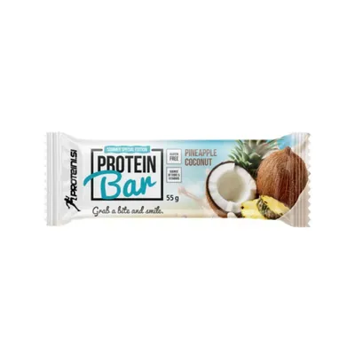 Proteini.si Protein Bar - proteinska čokoladica – Ananas i kokos, 55g