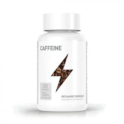 Battery Caffeine – kofein u kapsulama, 200 kapsula