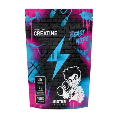 BATTERY REBEL CREATINE, 300g, Unflavoured
