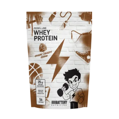 BATTERY REBEL WHEY PROTEIN, 700g, Chocolate - Hazelnut