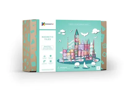 Connetix Tiles - Pastel Ball Run set (106 kom)