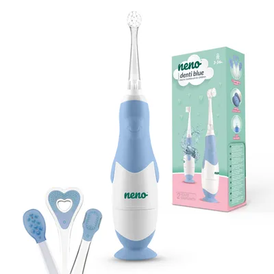 Neno Denti – Električna četkica za zube za bebe (3–36m) Blue