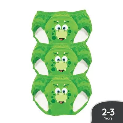 My Little Training Pants - Dinosaur - 3kom - 2-3god.