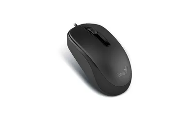 GENIUS miš DX-120 USB, optički, 1200 DPI, 1.5 m, 3 tipke, 85g, crni