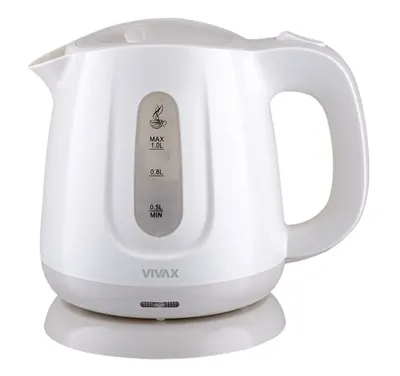 VIVAX kuhalo za vodu WH-103WB, 1100 W, 1 L, bijelo/sivo