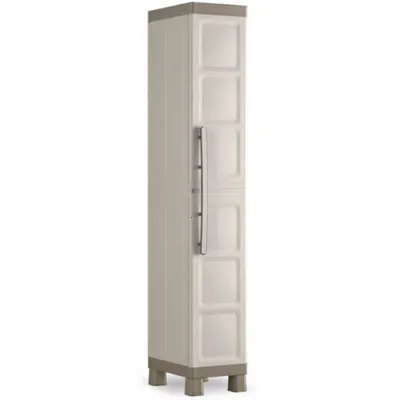 KETER Ormar 33x45x182 bež visoki PVC EXCELLENC