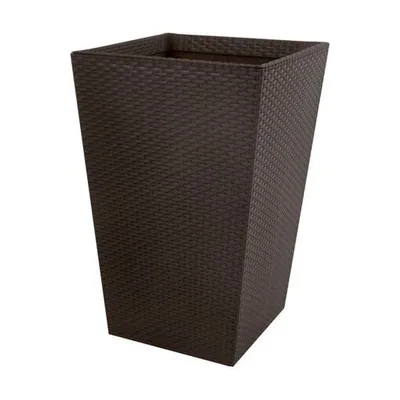 KETER Saksija smeda 38x38x57cm rattan