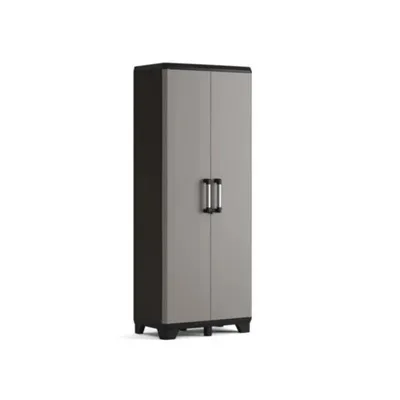 KETER Ormar 68x39x173 sivocrni visoki PVC PRO