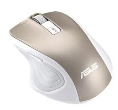 ASUS miš MW202 Silent Wireless Mouse, tihi, bezicni, zlatni