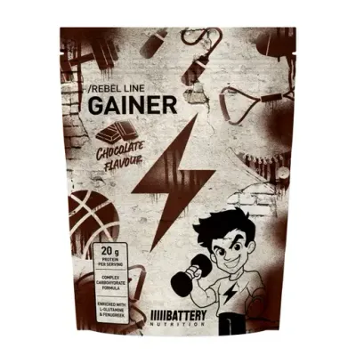 Battery Rebel Mass Gainer, gejner, 3000g, čokolada