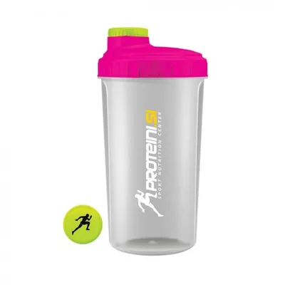 Proteini.si Shaker Transparent-Pink, 700ml, šejker providno-roza