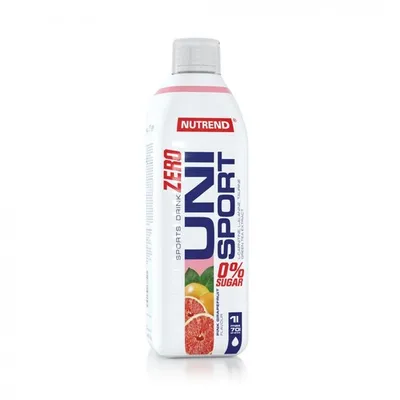 Nutrend Unisport Zero 1000ml, višnja i ribizla – izotonični napitak bez šećera