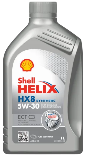 Shell Helix HX8 ECT C3 5W30 Motorno ulje za vozila (1L)
