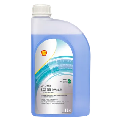 Shell Winter Screenwash tečnost za vjetrobransko staklo 1L | Koncentrat za zaštitu do -55 °C