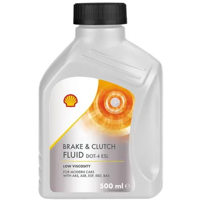 Shell Brake & Clutch Fluid DOT-4 ESL – 0.5L | Ulje za kočnice i kvačilo niske viskoznosti za ABS i DSC sisteme