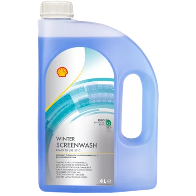 Shell Winter Screenwash tečnost za vjetrobransko staklo 4L | Spremna za upotrebu do -21 °C