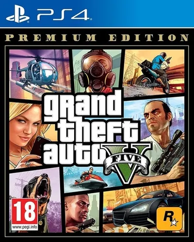 GTA V PREMIUM ONLINE EDITION PS4