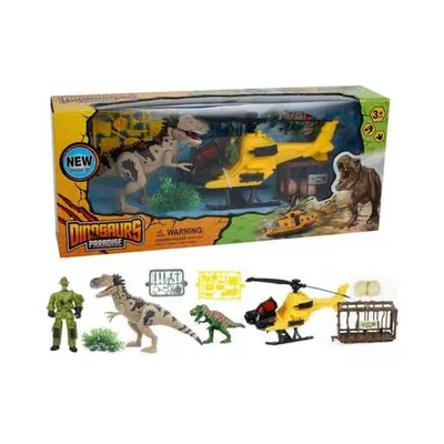 MASTER IGRAČKE SET DINOSAUR SA HELIKOPTEROM 69348