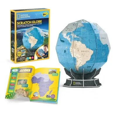 CUBIC FUN CBF210823 CUBIC FUN GLOBUS 3D PUZZLE