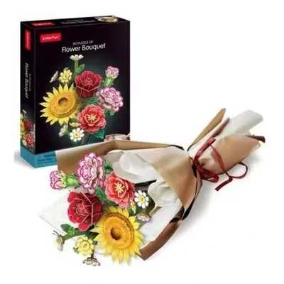 CUBIC FUN CBF208677 CUBIC FUN PUZZLE FLOWER BOUQUET P867h