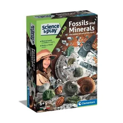 CLEMENTONI CL61409 SET ISKOPAVANJA FOSILA I MINERALA
