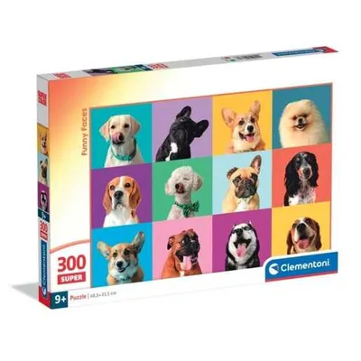 CLEMENTONI CL21739  PUZZLE 300 SMIJEŠNA LICA 2025