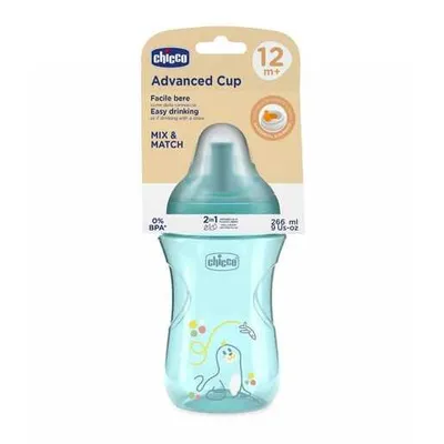 CHICCO Čaša ADVANCED 12m+, Teal