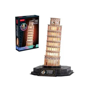 CUBIC FUN CBF205355 CUBIC FUN PUZZLE LEANING TOWER OF PISANIGHT EDITION L535h