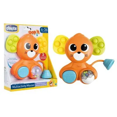 CHICCO  igračka multiaktivni miš, 6m+