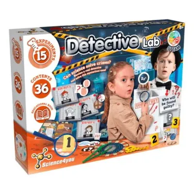 SCIENCE4YOU SC80004457 DETEKTIVSKA LABORATORIJA SET ZA IGRU