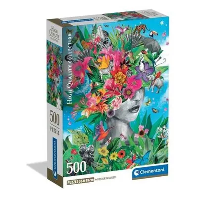CLEMENTONI CL35600  PUZZLE 500 GLAVA U DŽUNGLI