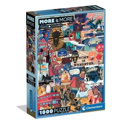 CLEMENTONI CL37072  PUZZLE 1000 PUTOVANJA I KULTURE