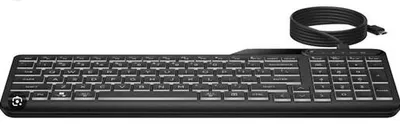 HP tastatura 405 Multi-Device Wired BackLite (7N7C1AA)