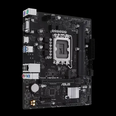 ASUS matična ploča PRIME H610M-R-SILGA 1700, 2x DDR5,1x M.2,6xUSB 1x DP, 1x VGA, 1x HDMI, mATX