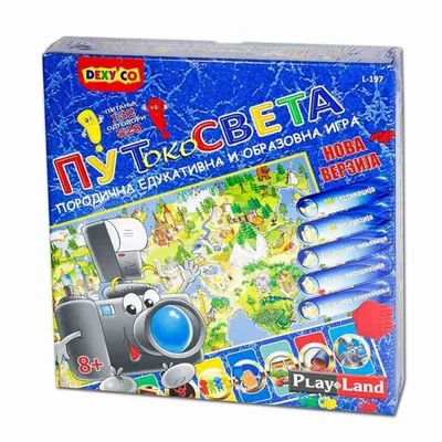 PLAY LAND PL197 PUT OKO SVIJETA EDUKATIVNA IGRA SR